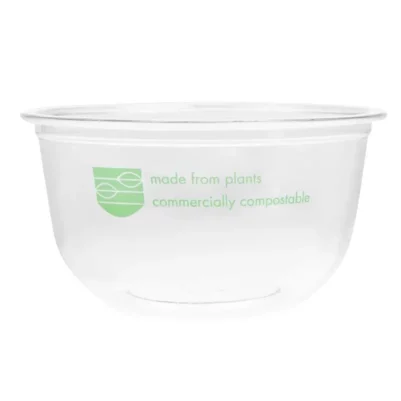 Pots Deli en PLA compostables série 96 Vegware 227ml (lot de 1000)