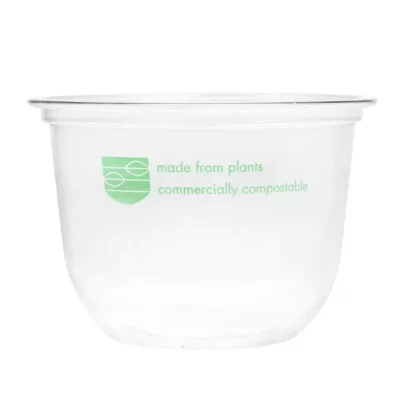 Pots Deli en PLA compostables série 96 Vegware 284ml (lot de 1000)