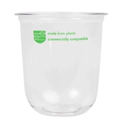Pots Deli en PLA compostables série 96 Vegware 454ml (lot de 1000)