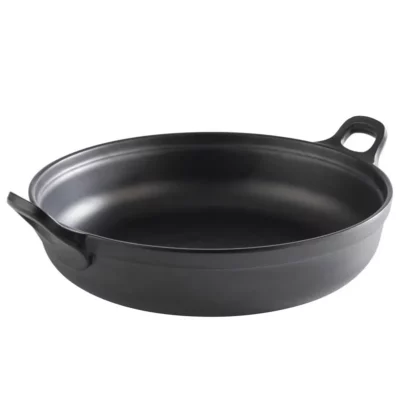 Plat à paella noir APS 280mm