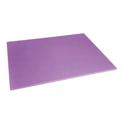 Planche à découper basse densité Hygiplas violette 600x450x10mm
