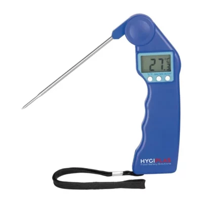 Thermomètre à code couleur Hygiplas Easytemp bleu
