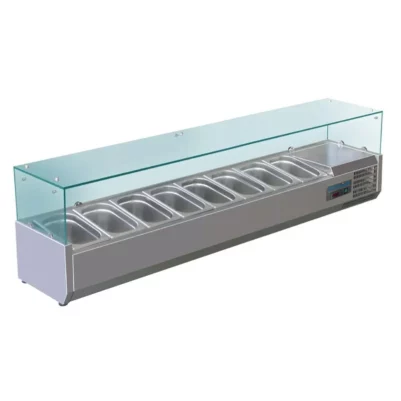 Saladette réfrigérée Polar Série G 8x GN1/4