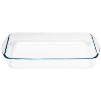 Plats à four rectangulaires en verre Pyrex 350mm (lot de 6)