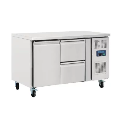 Table réfrigérée 1 porte 2 tiroirs 228L Polar Série U