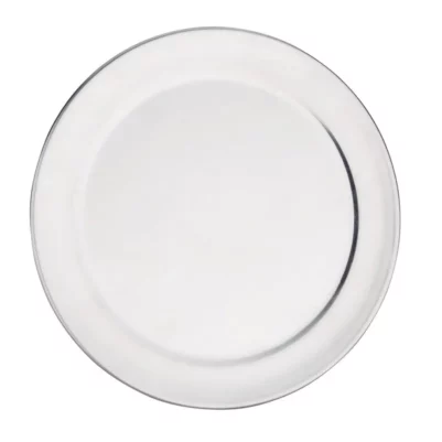 Plaque à pizza Vogue en aluminum bord large 25,5 cm