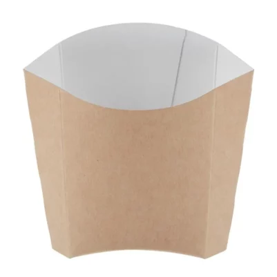 Etuis à frites moyens kraft compostables Colpac (lot de 1000)