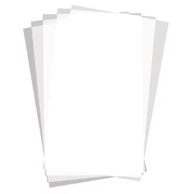 Carrés de papier ingraissable uni (Lot de 500)