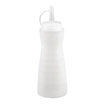 Bouteille de sauce Vogue bouchon transparent
