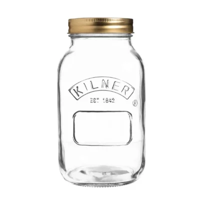 Bocal à conserves couvercle vis Kilner 1L