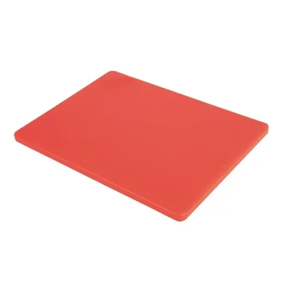 Petite planche à découper basse densité Hygiplas rouge