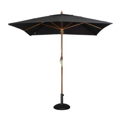 Parasol carré Bolero 2,5m noir