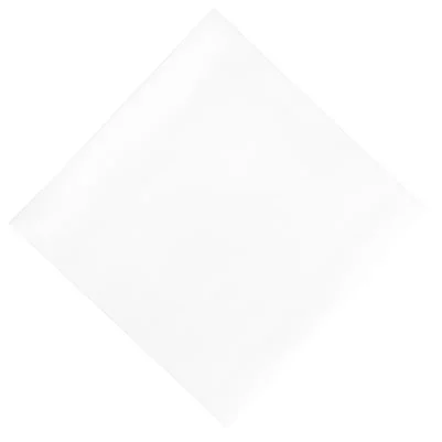 Serviettes déjeuner ouate blanches compostables Duni 400mm (lot de 750)