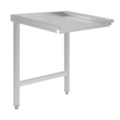 Table de sortie droite pour lave-vaisselle à capot Vogue 600mm