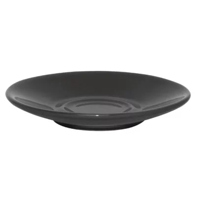 Soucoupe pour tasse espresso Olympia grise  (Lot de 12)