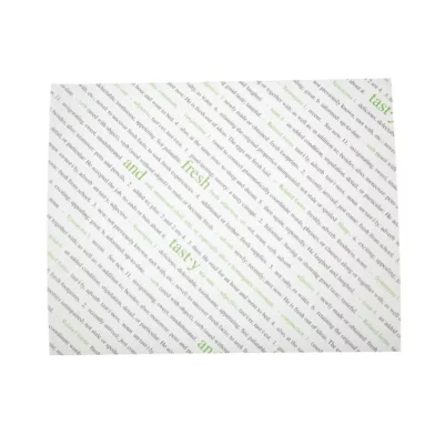 Feuilles de papier ingraissable Fresh et Tasty (Lot de 500)