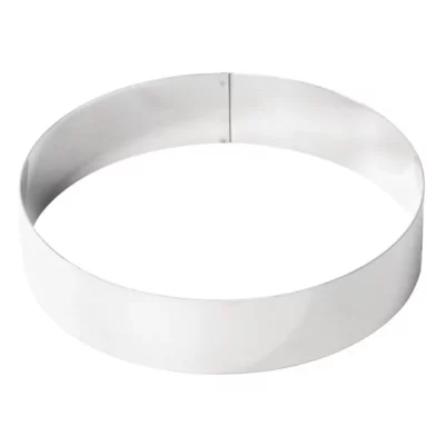 Cercle à mousse inox De Buyer 200 x 45mm