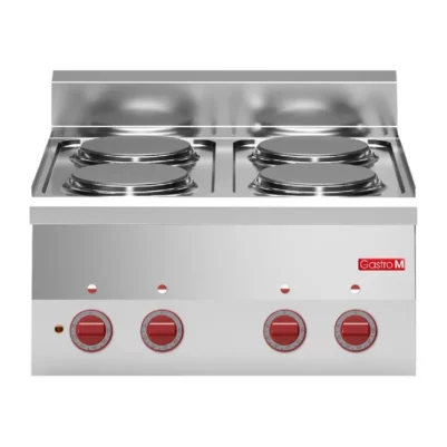Fourneau 4 plaques électriques à poser Gastro M 600 60/60PCE