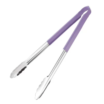Pince de service code couleur Hygiplas 405mm violette