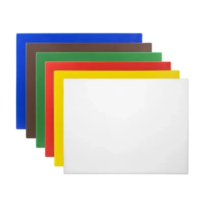 Ensemble de planches à découper basse densité Hygiplas 600x450x10mm lot de 6