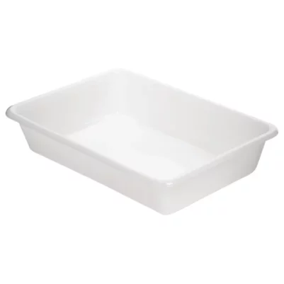 Bac alimentaire peu profond Araven transparent 485mm