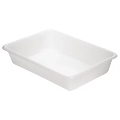Bac alimentaire peu profond Araven transparent 345mm
