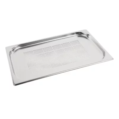Bac Gastronorme inox perforé GN 1/1 40mm Vogue