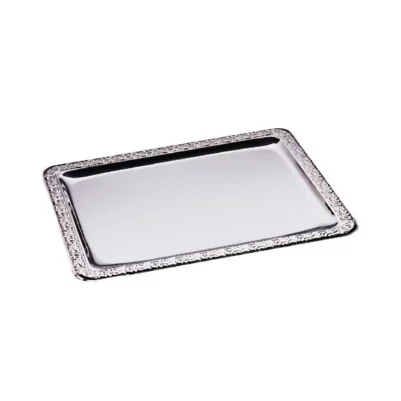Plateau de service rectangulaire inox APS 500 x 360mm