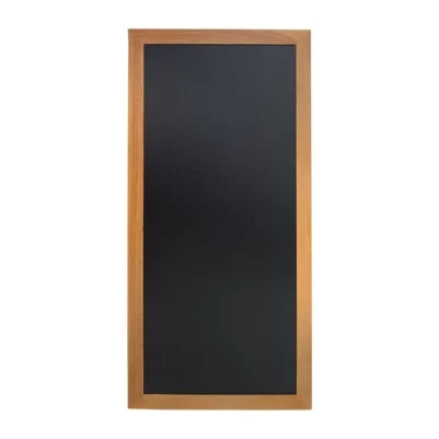 Ardoise murale longue Securit finition teck 1200 x 560mm