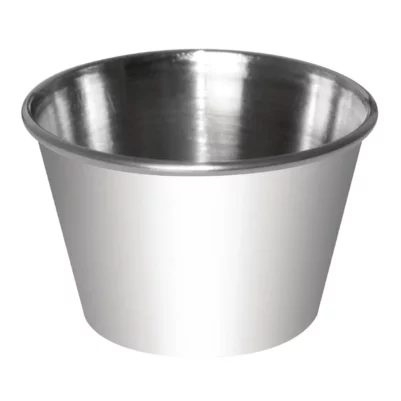 Pots à sauce inox Olympia 230ml (Lot de 12)