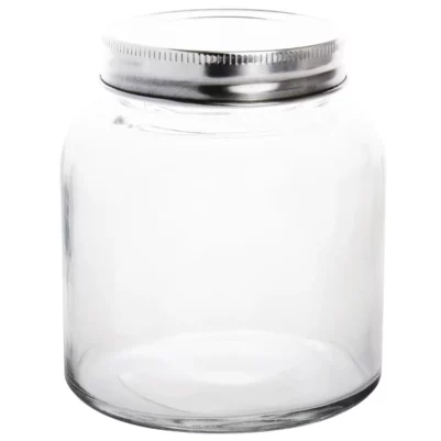 Bocaux à conserves en verre avec couvercle à visser Vogue 330ml (lot de 6)
