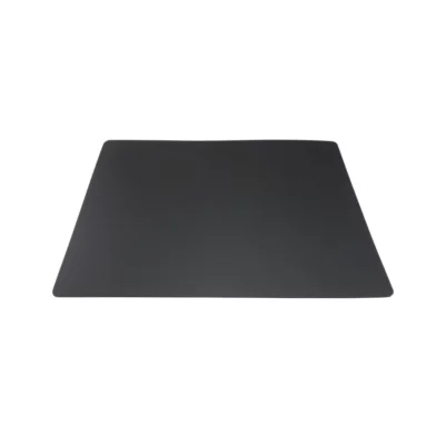 Set de table en cuir recyclé brut Securit Leather noir