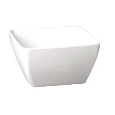 Bol carré en mélamine APS Pure blanc 190mm