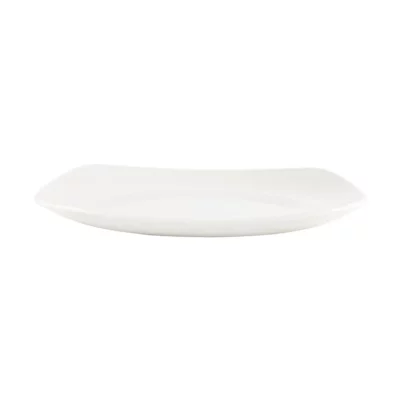 Assiettes blanches Churchill Plain Whiteware X squared 252mm (lot de 12)