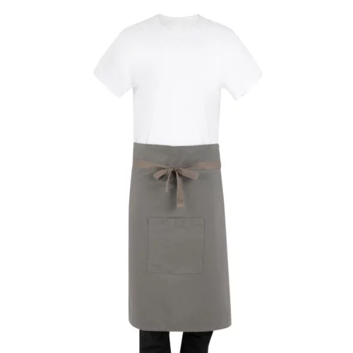Tablier bistro en toile de coton Southside kaki