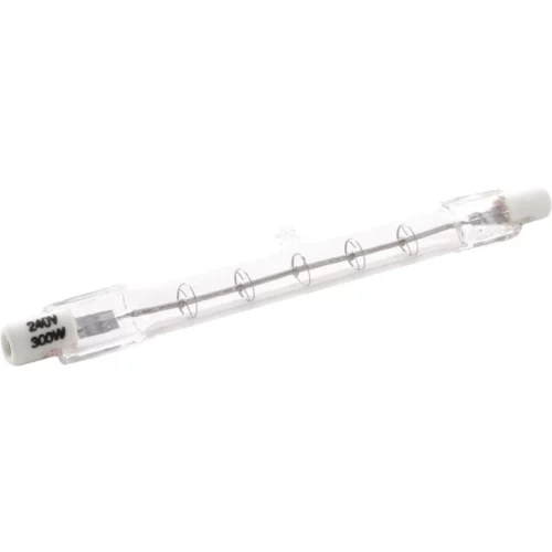 Ampoule quartz infrarouges nue R7 118mm 300W