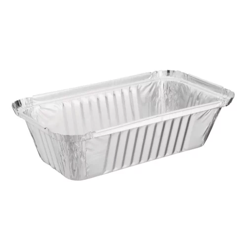 Barquettes et couvercles aluminium Nisbets Essentials 660 ml (lot de 50)