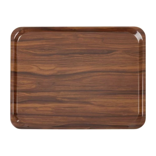 Plateaux stratifiés lisses Capri Cambro noyer 460mm