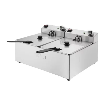 Friteuse double Buffalo - 2x5L 2x2,8kW