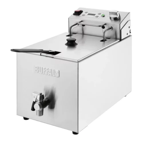 Friteuse électrique simple avec minuterie Buffalo 8L