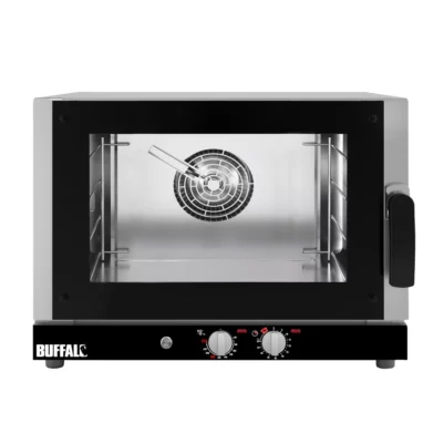 Four à convection  avec humidificateur Buffalo 4x GN 1/1 triphasé
