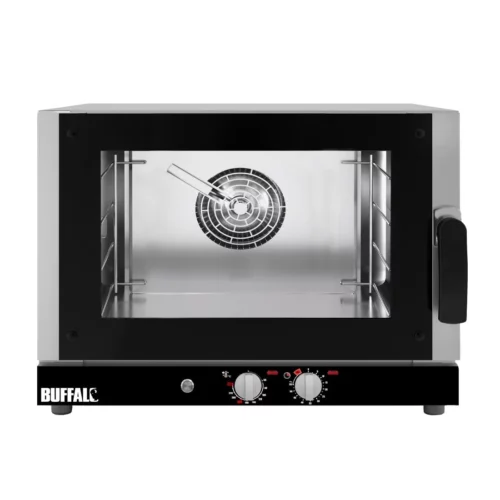 Four à convection  avec humidificateur Buffalo 4x GN 1/1 triphasé