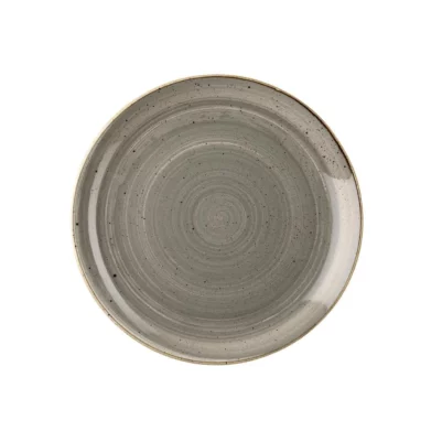 Assiettes rondes Churchill Stonecast Grey 288mm (Lot de 12)