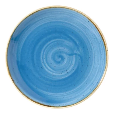Assiettes rondes Churchill Stonecast Cornflower Blue 165mm (Lot de 12)