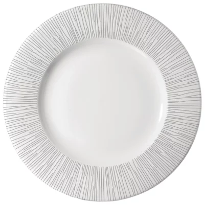 Assiettes à bord large Churchill Bambou 301mm (Lot de 12)