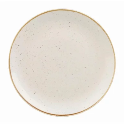 Assiettes rondes Churchill Stonecast Barley White 165mm (Lot de 12)