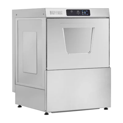 Lave-vaisselle numérique dessous de comptoir Buffalo avec pompe de vidange casier 500mm