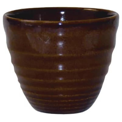 Pots à frites Churchill Bit on the Side Brown 284ml (Lot de 12)