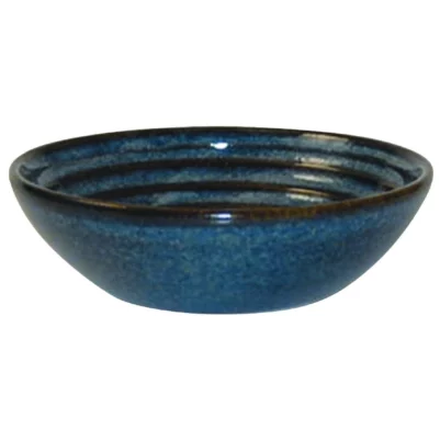 Pots à sauce Churchill Bit on the Side Blue 113mm (Lot de 12)