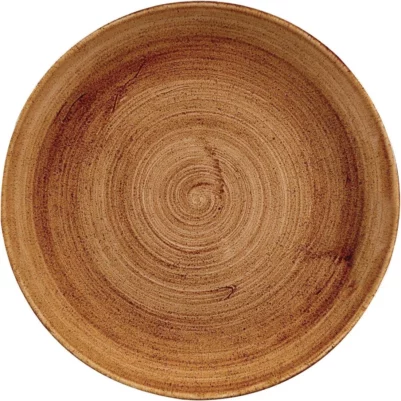Assiettes rondes Churchill Stonecast Patina Vintage Copper 288mm (Lot de 12)